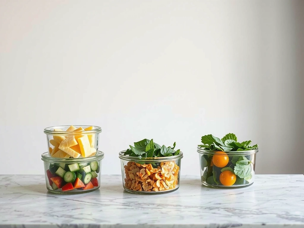 Batch cooking minimalista